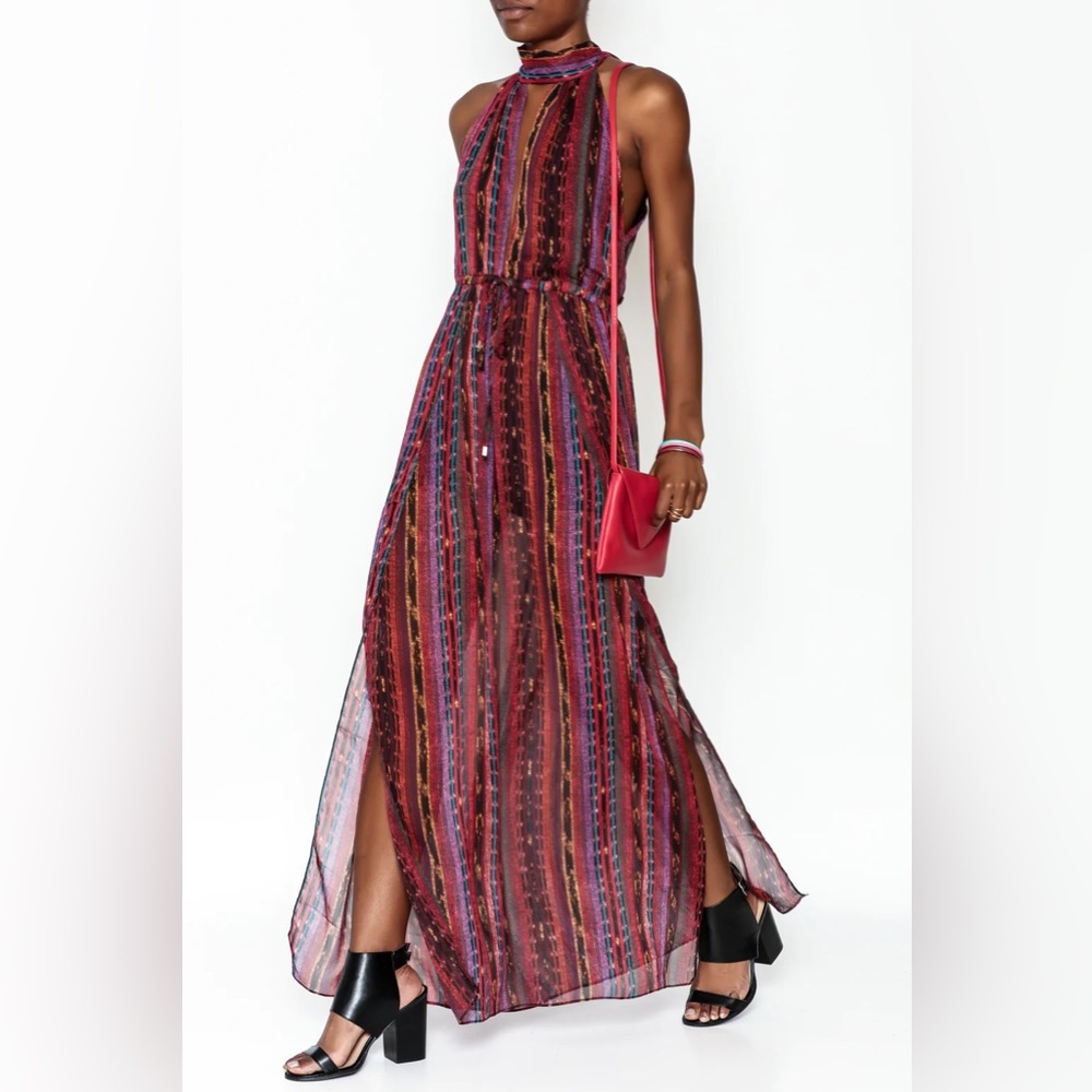 Stripe-Open Luxxel Dress